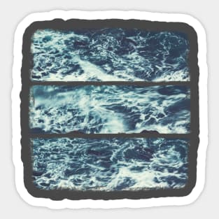 Salt Water Triptych Sticker